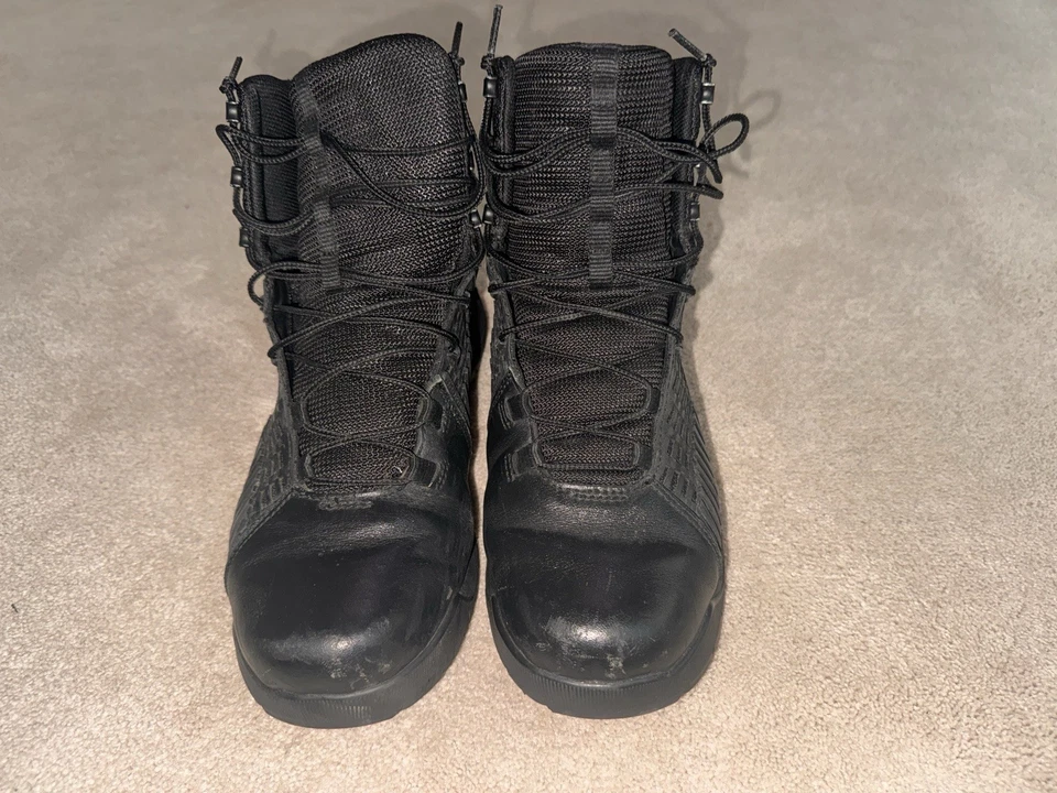 UNDER ARMOUR MENS Mid Tactical Boots Military Police Size 11 - Image 2 of 4
