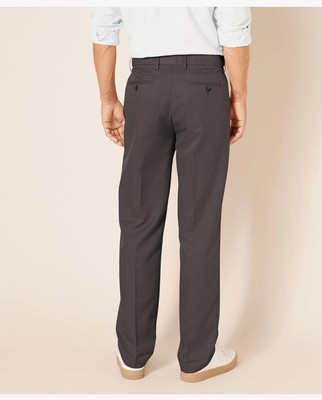 Amazon Essentials Men's Classic-Fit Expandable-Waist Flat-Front Dress Pant