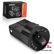 Headlight Switch Instrument Panel Headlamp Dimmer Switch Compatible with Audi