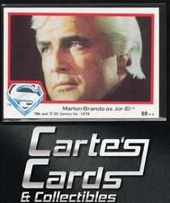Marlon Brando as Jor-El 1978 Topps Superman: The Movie #69