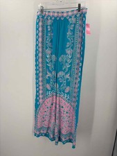Pre-Owned Lilly Pulitzer Blue Size Medium Pull On Pants