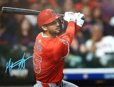 Matthew Lugo autographed 8.5 X 11 photo. MLB-Los Angeles Angels.