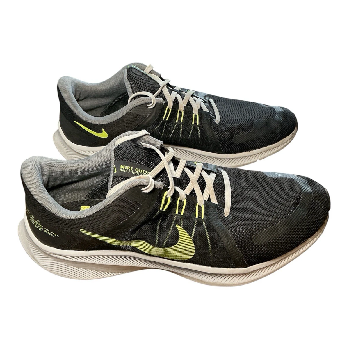 Nike Quest 4 Black Volt for Sale | Authenticity Guaranteed  display picture 2