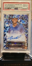 2024 Bowman Chrome Sapphire Auto Arjun Nimmala PSA 10 Blue Jays