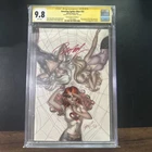 Amazing Spider-Man 25 CGC 9.8 SS J Scott Campbell Variant C MJ Black Cat Gwen