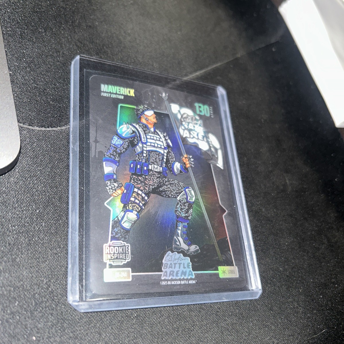 2026 Bo Jackson Battle Arena Maverick Cooper Flagg Steel Battlefoil #BF-241