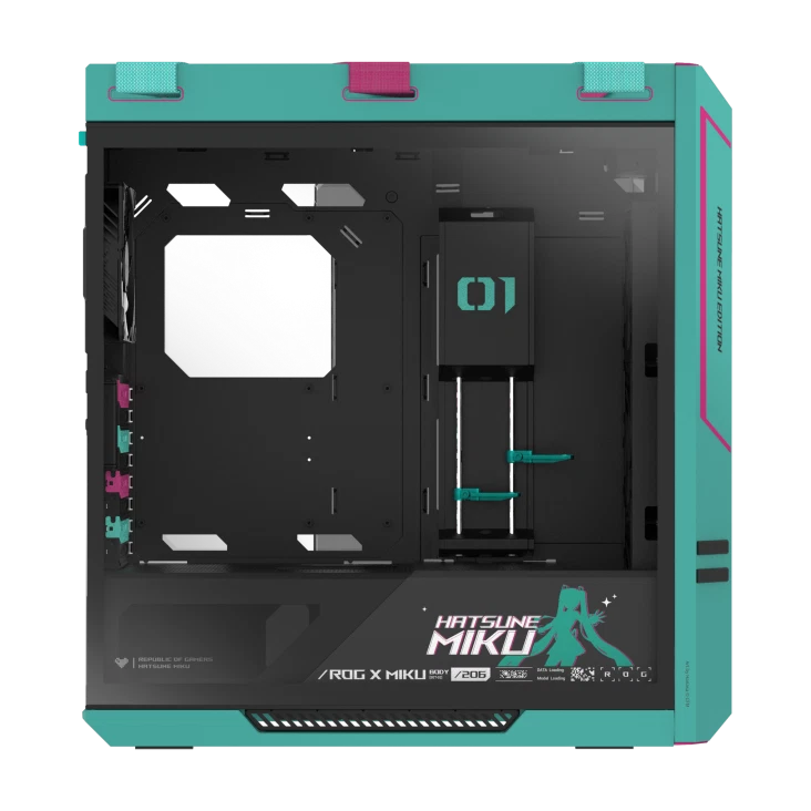 ASUS ROG STRIX HELIOS Hyperion GX601S × Hatsune Miku Edition Chassis - Image 3 of 4
