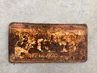 Vintage 1956 C-2 Distressed Arizona Lcense Tag Plate Rat Rod AZ Route 66 — photo 2