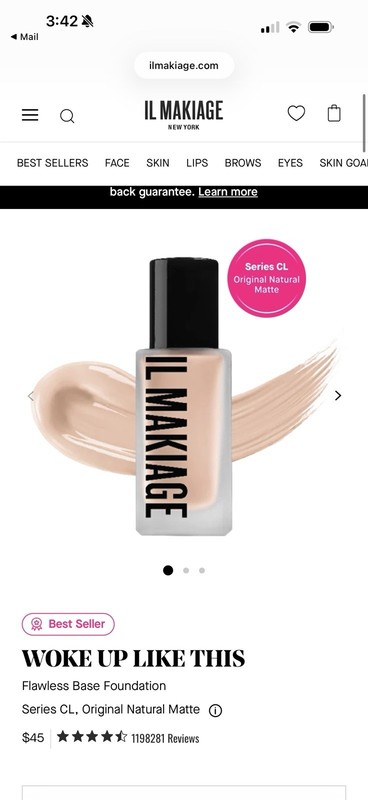 Il Makiage Woke Up Like This Liquid Foundation #40