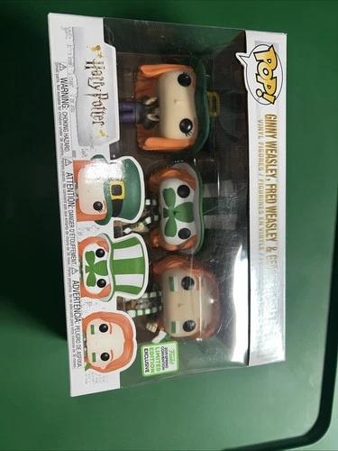 Funko Pop! Harry Potter Ginny Fred George Weasly 3 Pack 2019 Spring Convention