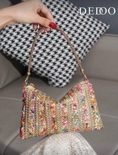 Rhinestone Handbag Clutch Party/Event Tote Zipper Formal Evening Bag