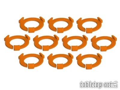 Squad Marker - 25mm Orange (10) | Tabletop-Art | EAN 704270725839