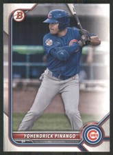 2022 Bowman Prospects #BP-95 Yohendrick Pinango Chicago Cubs 46595