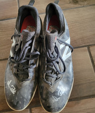 Dominic Fletcher Signed Game Used Baseball Cleats Whitesox Dback Razorbacks Jsa