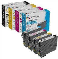 Replacement Ink Cartridges for Epson 288XL T288XL 288 XL T288XL120 XP-430 XP-434
