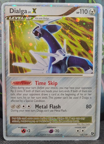 Dialga LV.X 105/106 Great Encounters Holo