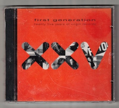 FIRST GENERATION / 25 YEARS OF VIRGIN RECORDS [2 CDs, 1998] - NEW! - 25 hits