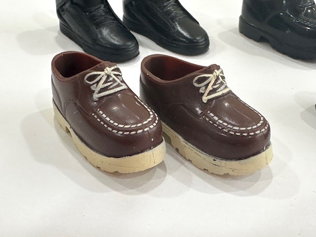 Ken Doll scarpe vintage lotto di 4 paia vestito e casual
