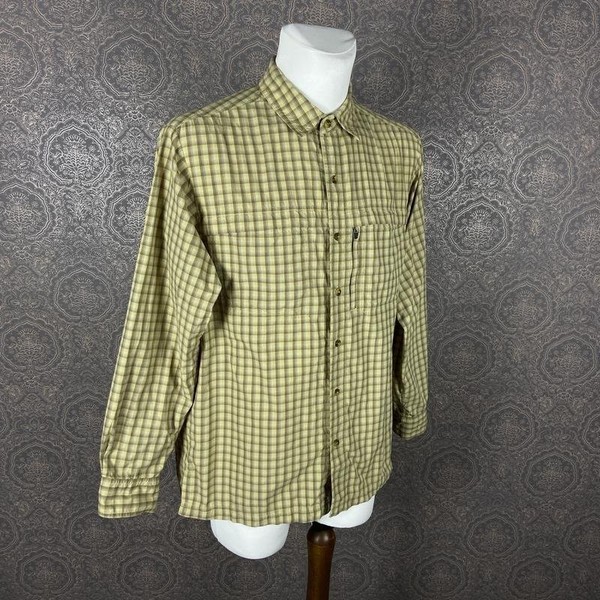Women L.L. Bean Shirt Beige Nylon 38 / M / 46