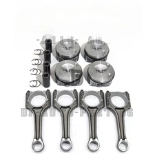 4X pistons STD and Connecting Rods Φ23mm for AUDI Q5 A4 2.0T