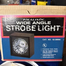 Realistic Wide Angle Strobe Light - Brand New Tested and Working