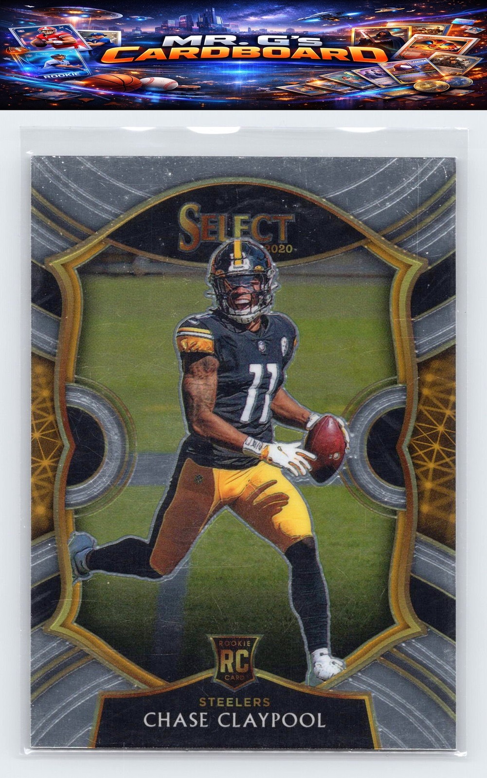 2020 Panini Select #70 Chase Claypool