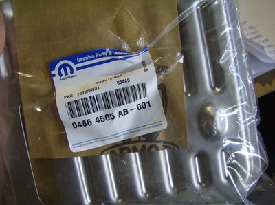 GENUINE MOPAR 04864505AB AUTO TRANSMISSION FILTER PACKAGE