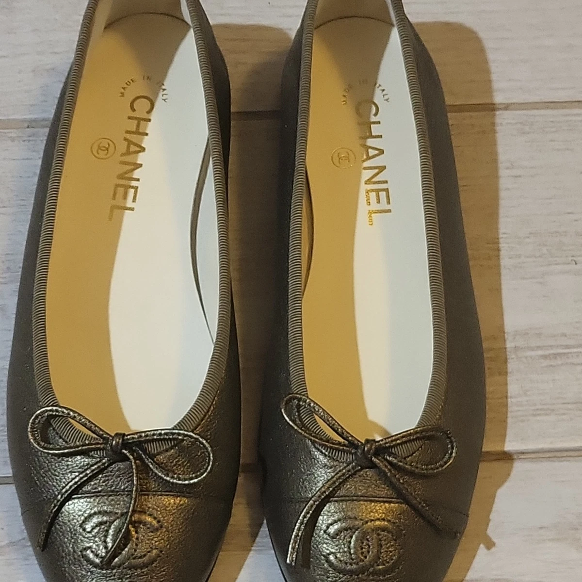 CHANEL Gold Shoes for Women for sale | eBay