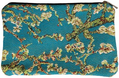 MANDELBAUM VAN GOGH BELGISCHER GOBELIN TIFFANY FLIESE GELDBÖRSE ETUI KOSMETIKTASCHE