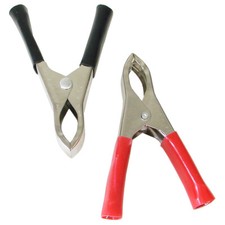 75 mm Crocodile Clips Croc Clamps Electrical Cable Terminal Car Battery Electric