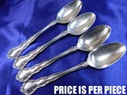WALLACE IRVING STERLING SILVER TEASPOON - VERY GOOD CONDITION