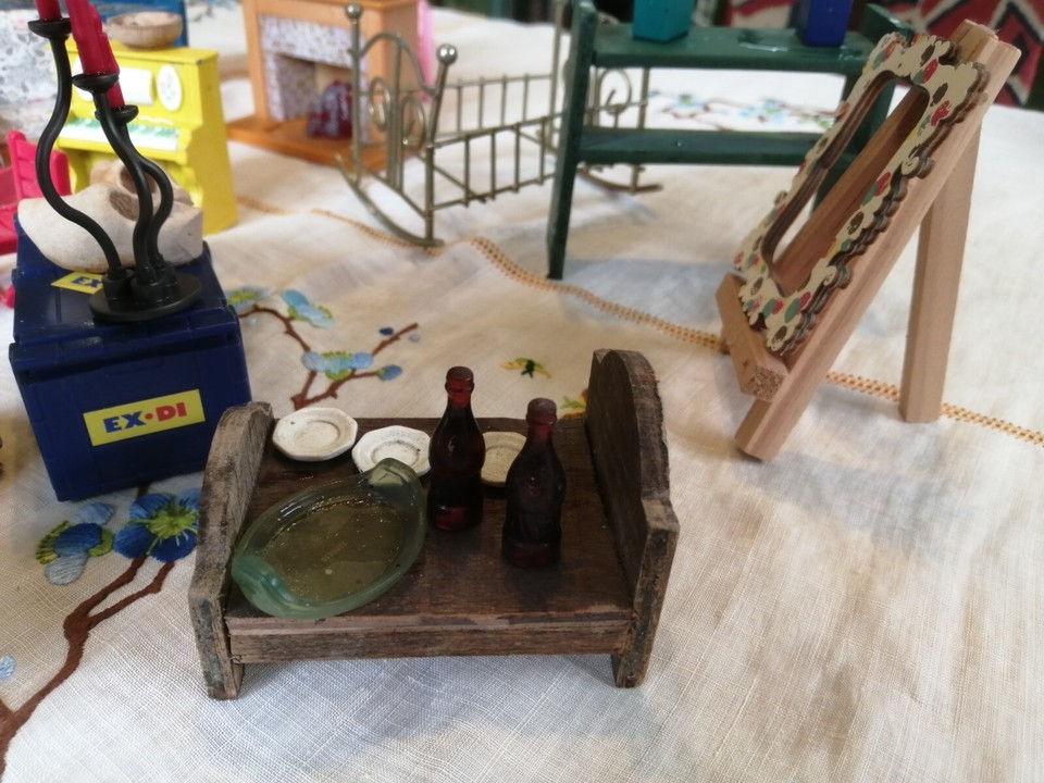 Vintage Dolls house furniture, job lot of over 25 eBay