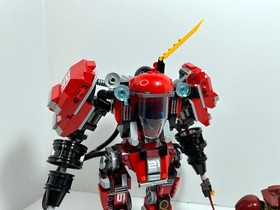 LEGO Ninjago Movie :  Fire Mech 70615 (2017) + Hulkbuster 76104
