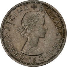#1164803 Great Britain, Elizabeth II, Florin, Two Shillings, 1962, Copper-nic,