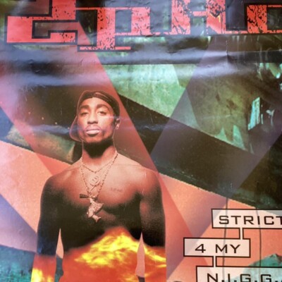 2pac strictly for my niggaz poster used | eBay