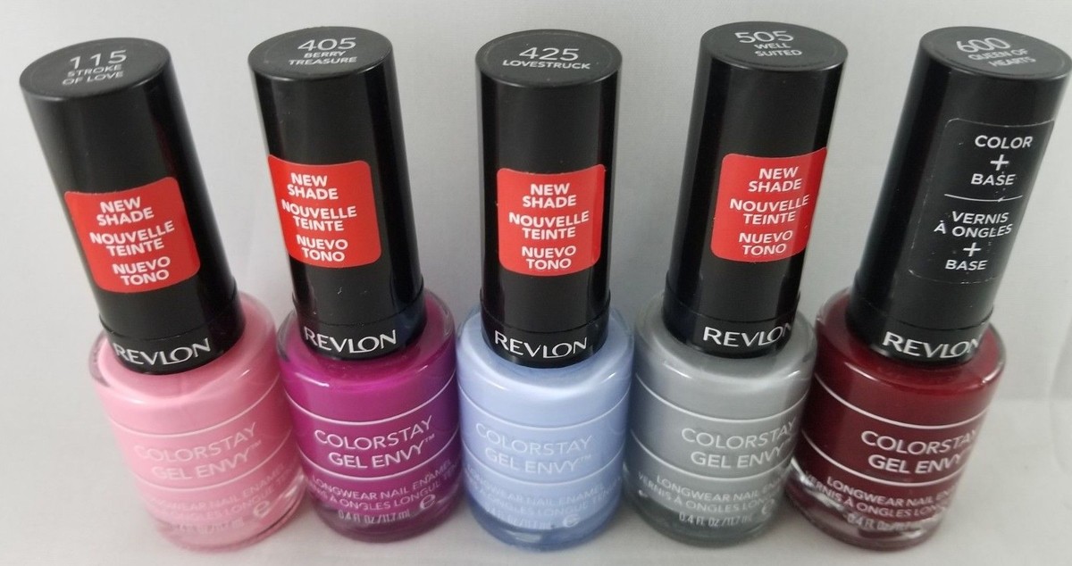 Revlon Gel Envy Nagellack #510 Sure Thing - 11,7 Ml, Langanhaltend, Mit Diamant-Überlack