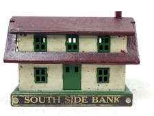 VINTAGE SOUTH SIDE BANK SCRANTON PA SAVE FOR A HOME ORIGINAL METAL PROMO SALES