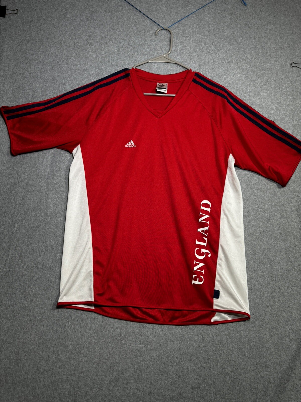 Adidas Soccer Men’s England Team Jersey 2006 Germany FIFA World Cup Size M Vntg