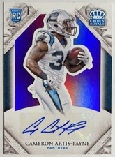 2015 Crown Royale Purple #166 Cameron Artis-Payne 3/25 Auto Autograph Panthers