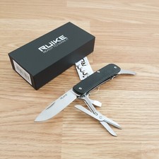 RUIKE M31 Medium Tools Folder Pocket Knife 12C27 Steel Blade G10 Steel Handle