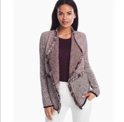 White House Black Market Pink\u0026Black 