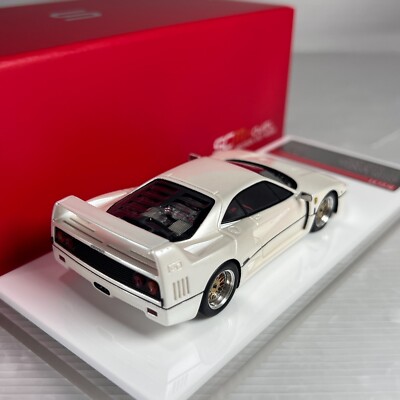 1/43 SCM Model Classic Ferrari F40 Pearl White BBS Ver Ltd 25 pcs