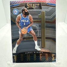2022-23 Panini Select James Harden Numbers Insert #15