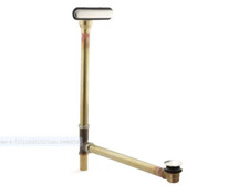 READ Kohler K-7271-SN 10 Clearflo 1-1-2" Toe-Tap Tub Drain Kit - with Brass Slo