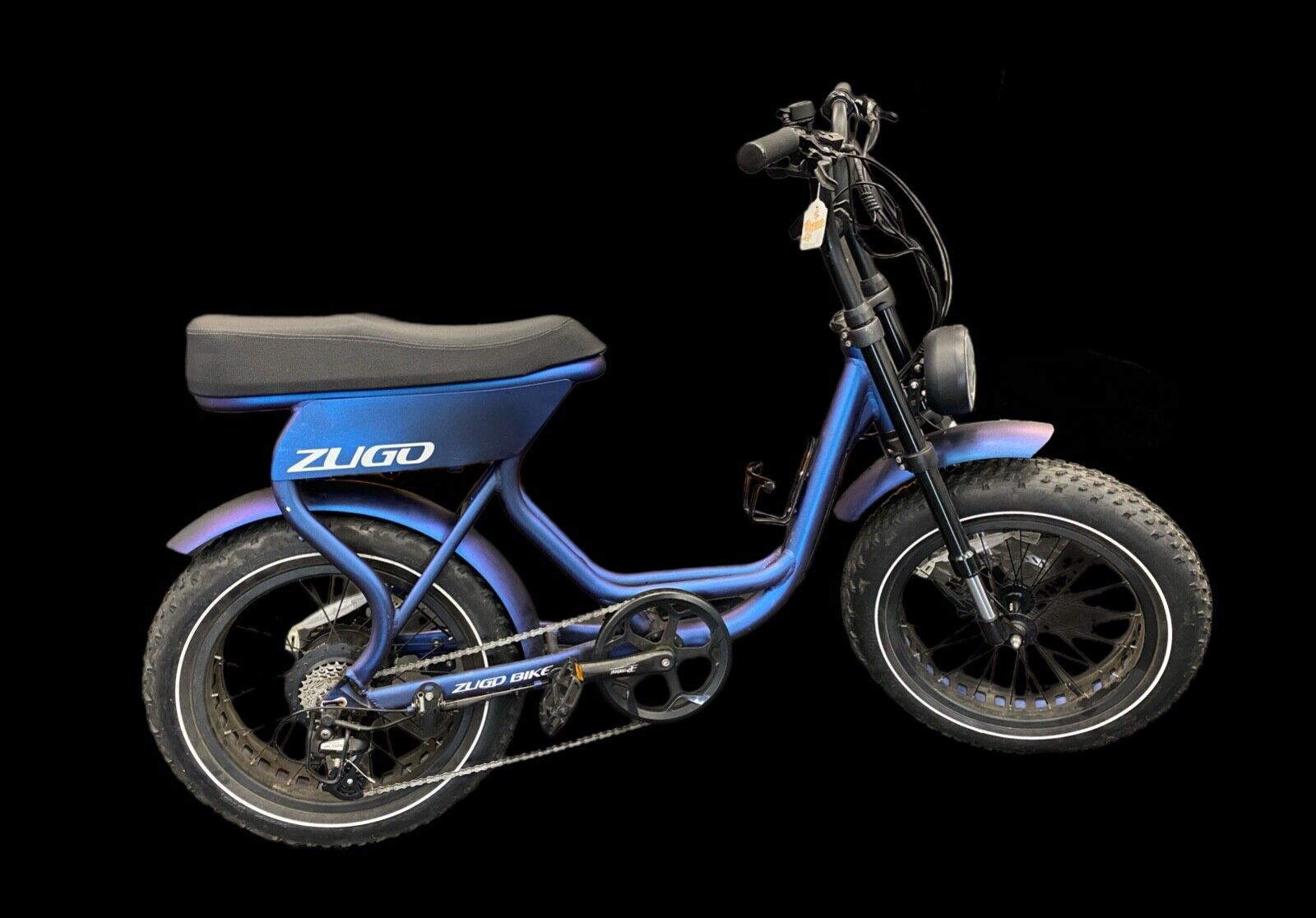 Zugo Bike Purple Fat Tire Electric Bicycle 30 mph eBay