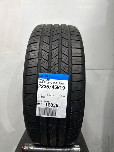 1 Used Goodyear Eagle LS-2 Run Flat P235/45R19 2354519 235/45/19 95 H ...