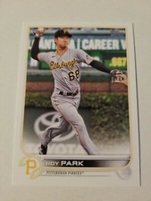 2022 Topps Series 1 Hoy Park RC Pittsburgh Pirates #184