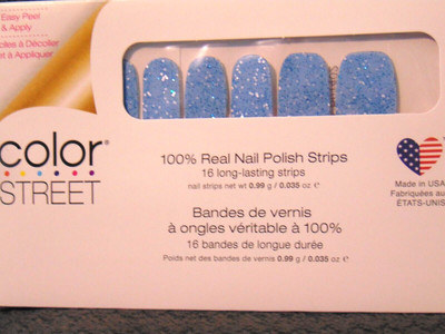 Retired Color Street Sky High Nail Polish Strips