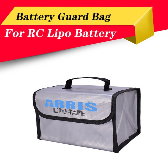 215x155x115mm Portable Battery Bag Explosionproof Bag RC Lipo Battery