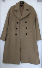 Oversized Beige Brown Stunning Luxurious Coat Long Button Up Capsule Wardrobe